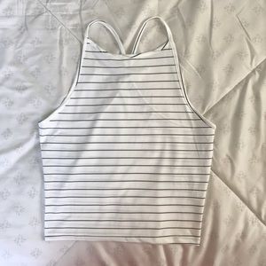 Striped Halter top